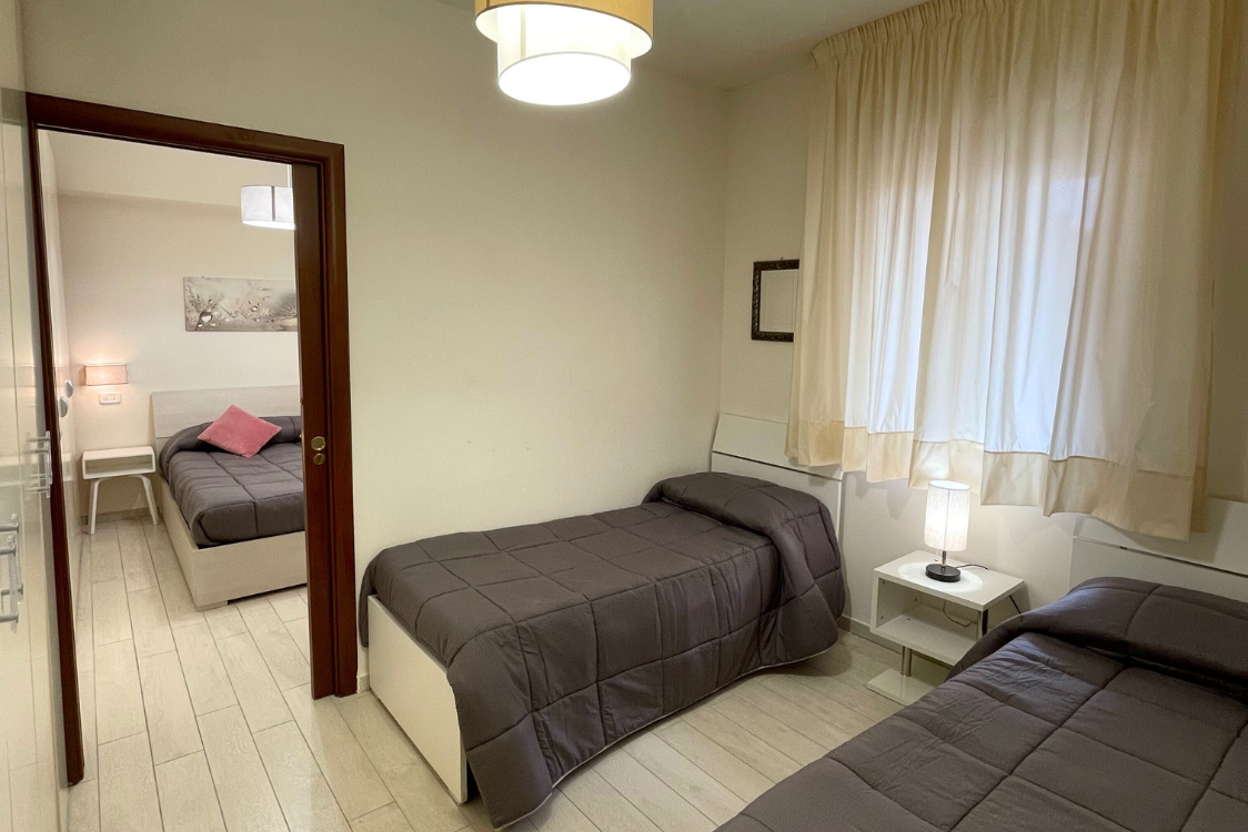 Casa Vacanze Rachele Appartamento nel Centro di Agropoli per Vacanze e Soggiorni Brevi vicino al Mare del Cilento in Provincia di Salerno appartamento moderno con aria condizionata climatizzato per quattro persone con cucina e aria condizionata